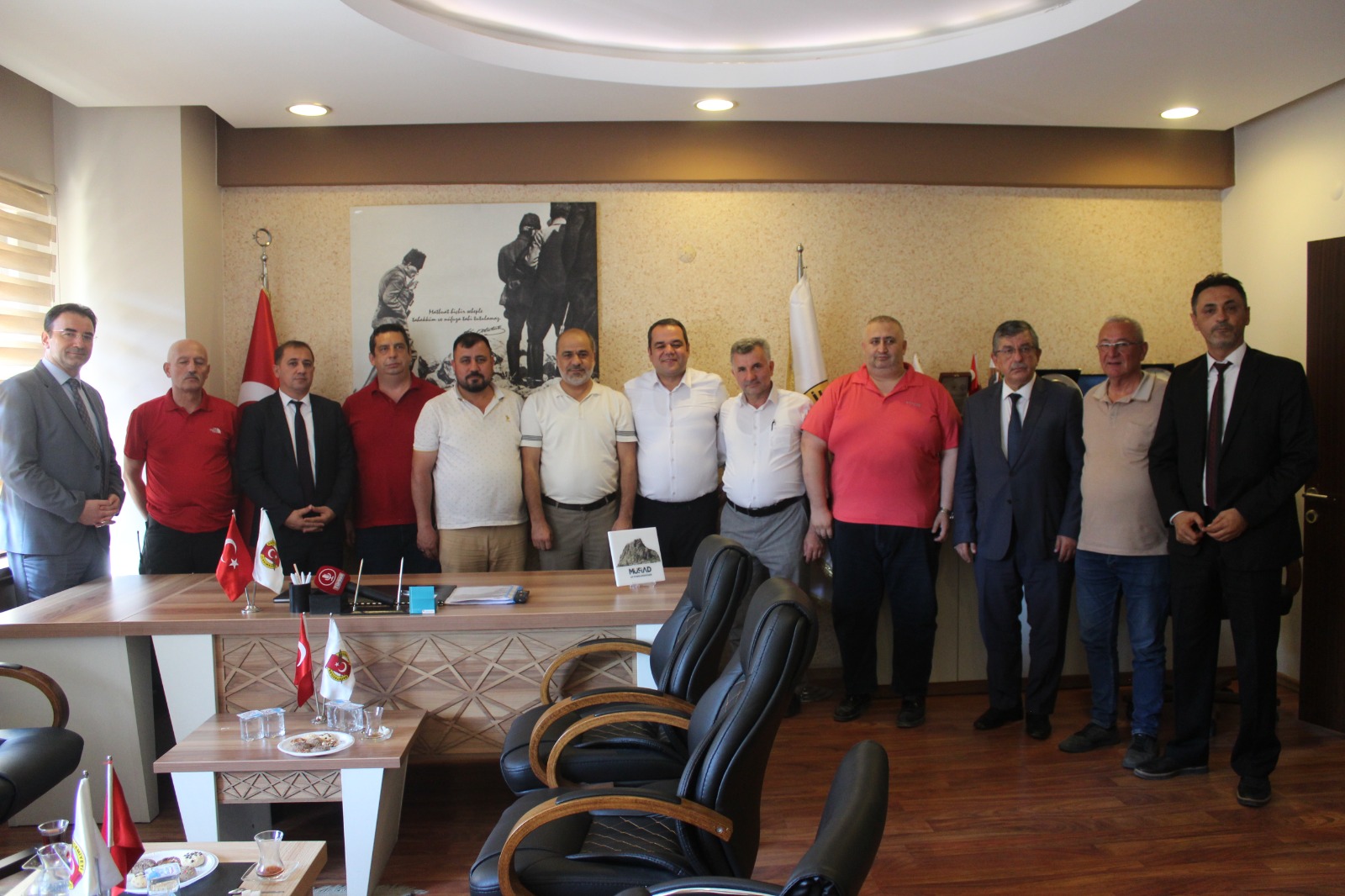Beşiktaşlılar Derneğinden AGC’ye Ziyaret